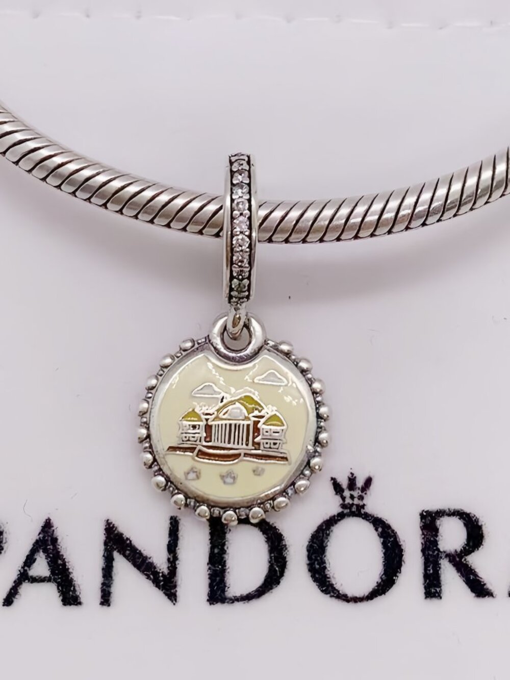 Disney Parks Pandora Animal KingdomLodge Resort Dangle Charm Exclusive Pendant
